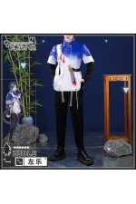 2XXT Cosplay Arknights Zuo Le Collaboration LAWSON Outfit Cosplay Costume